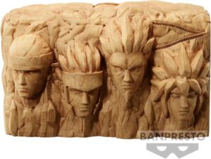 Tirelire Hokages Naruto en PVC et pierre 18 cm