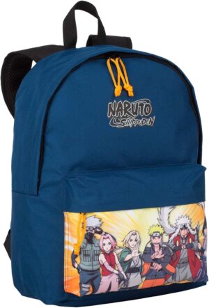 Sac à dos Naruto école avec compartiment ordinateur et intérieur doublé