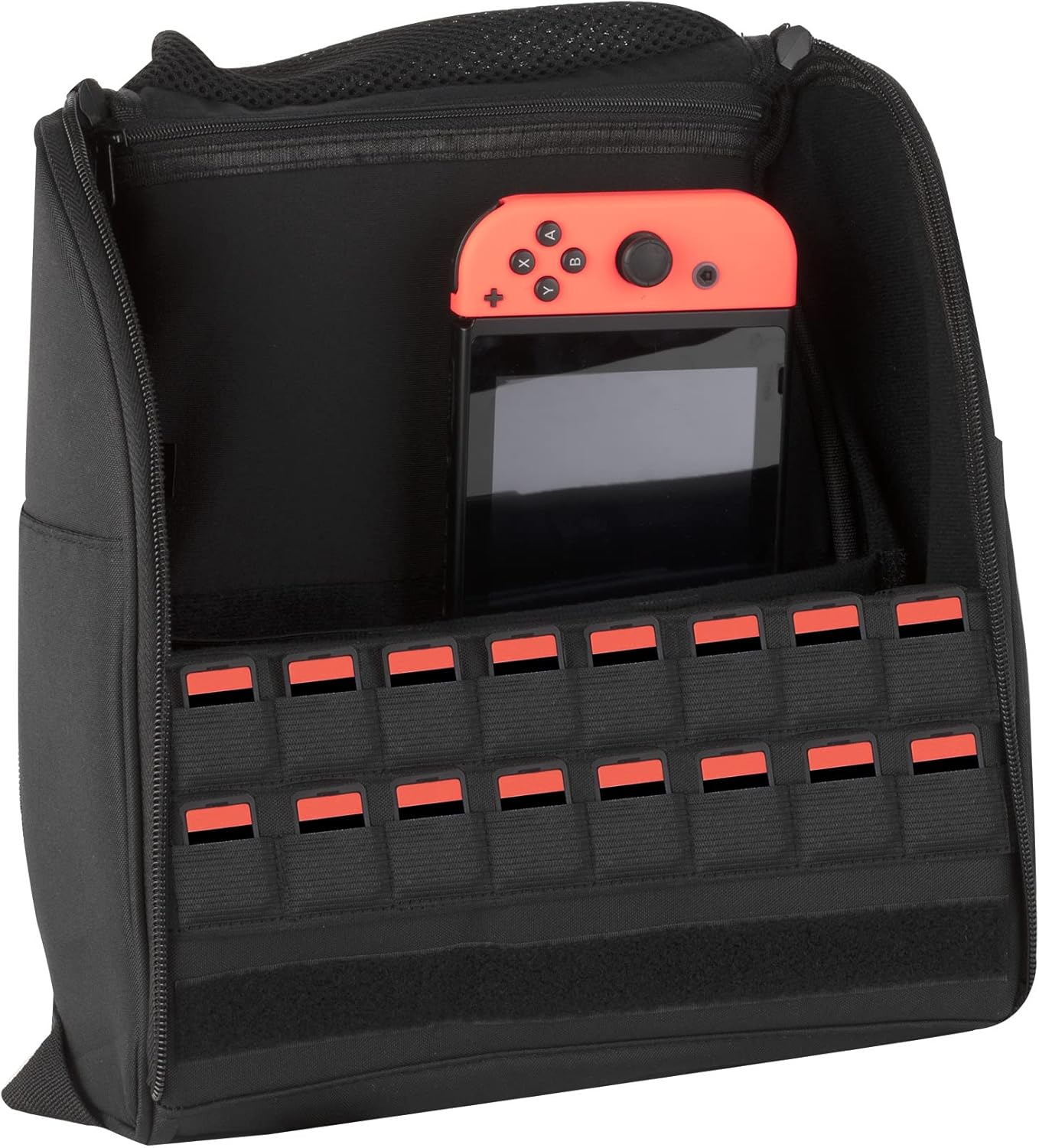 Sac à dos Konix Naruto Shippuden pour Nintendo Switch avec rangement 16 jeux – Image 3
