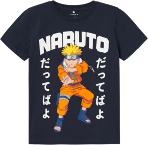 T-shirt garçon Naruto NAME IT à col ras du cou