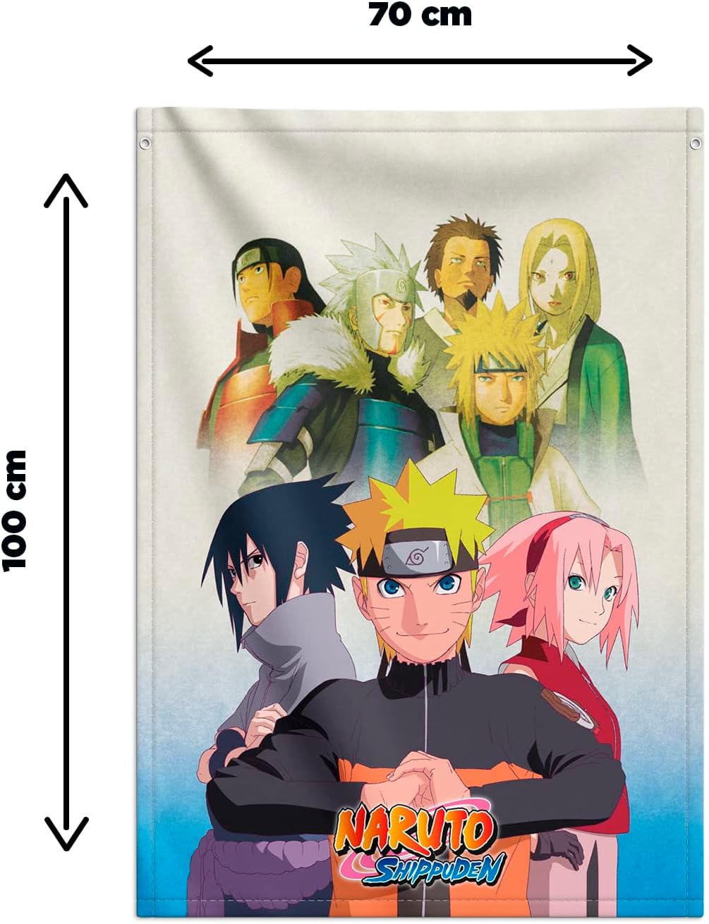 Poster tissu Naruto Kamekono 70 x 100 – Image 2