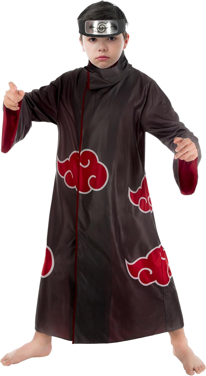 Ensemble 2 pièces Itachi Uchiha Naruto pour garçon avec accessoires