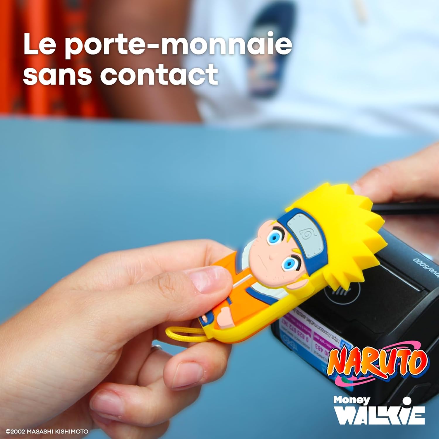 Porte-monnaie sans contact Naruto pour enfants et ados – Image 2