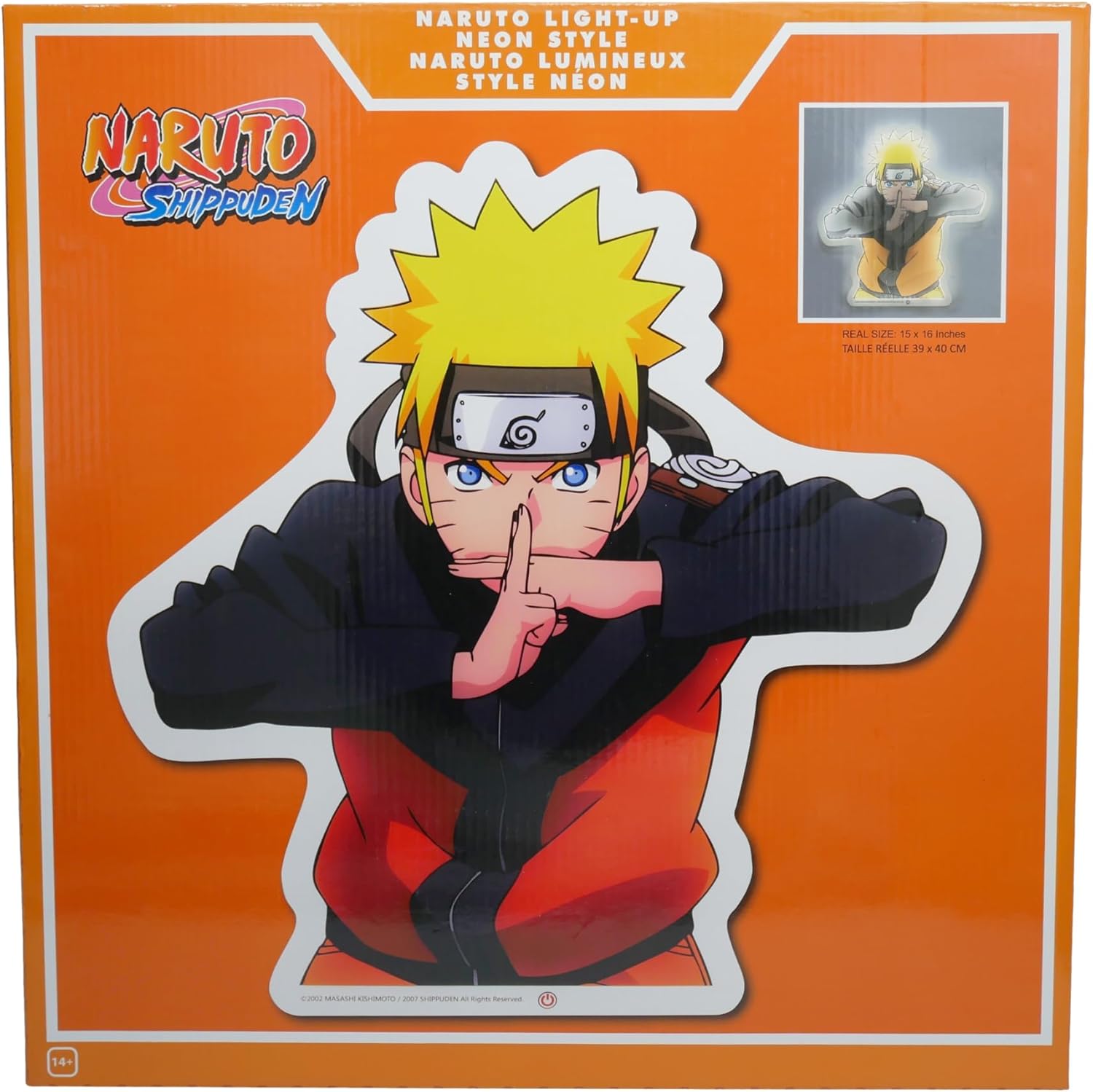 Lampe murale LED Naruto Shippuden 40 cm avec 2 supports – Image 3