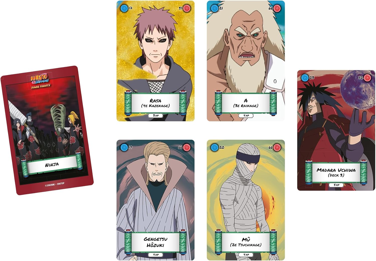 Naruto Shippuden : Combats de Kage, jeu de société 2 à 6 joueurs – Image 8