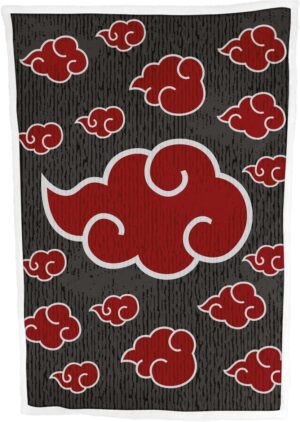 Plaid sherpa Naruto Akatsuki 100x150