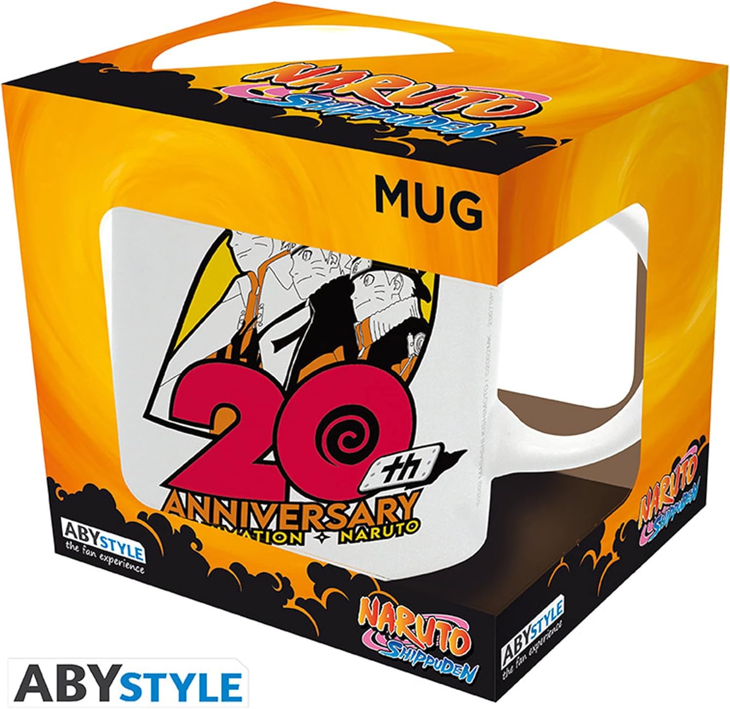 Mug Naruto Shippuden 20e anniversaire en céramique 38 cl – Image 4