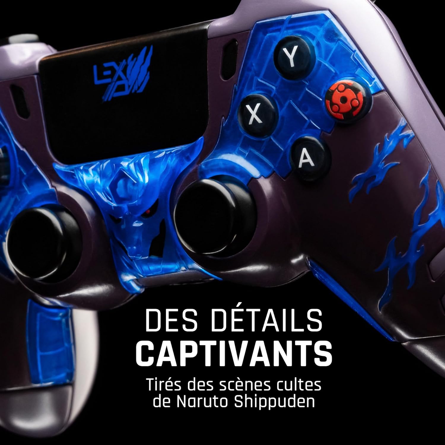 Manette Naruto Shippuden Madara Lexip x Tsume avec 4 palettes programmables – Image 3