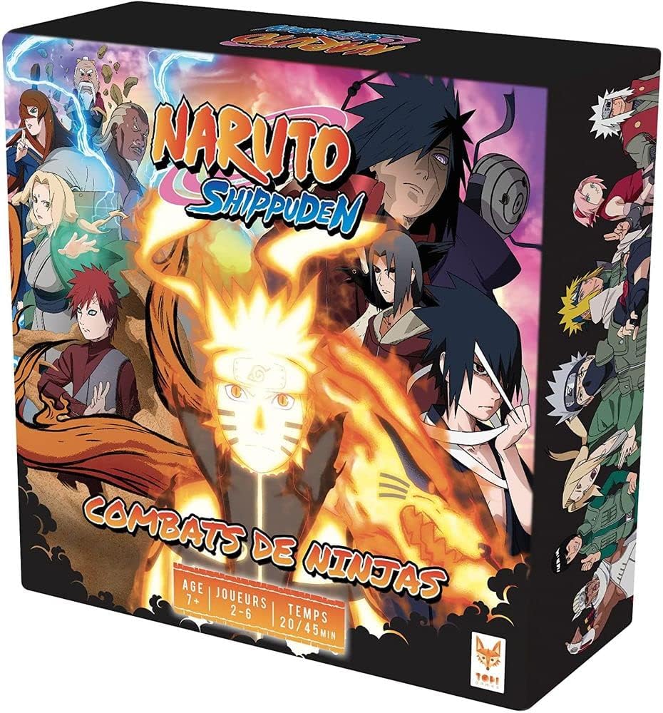 Naruto Shippuden : jeu de stratégie Combats de Ninjas avec cartes et missions