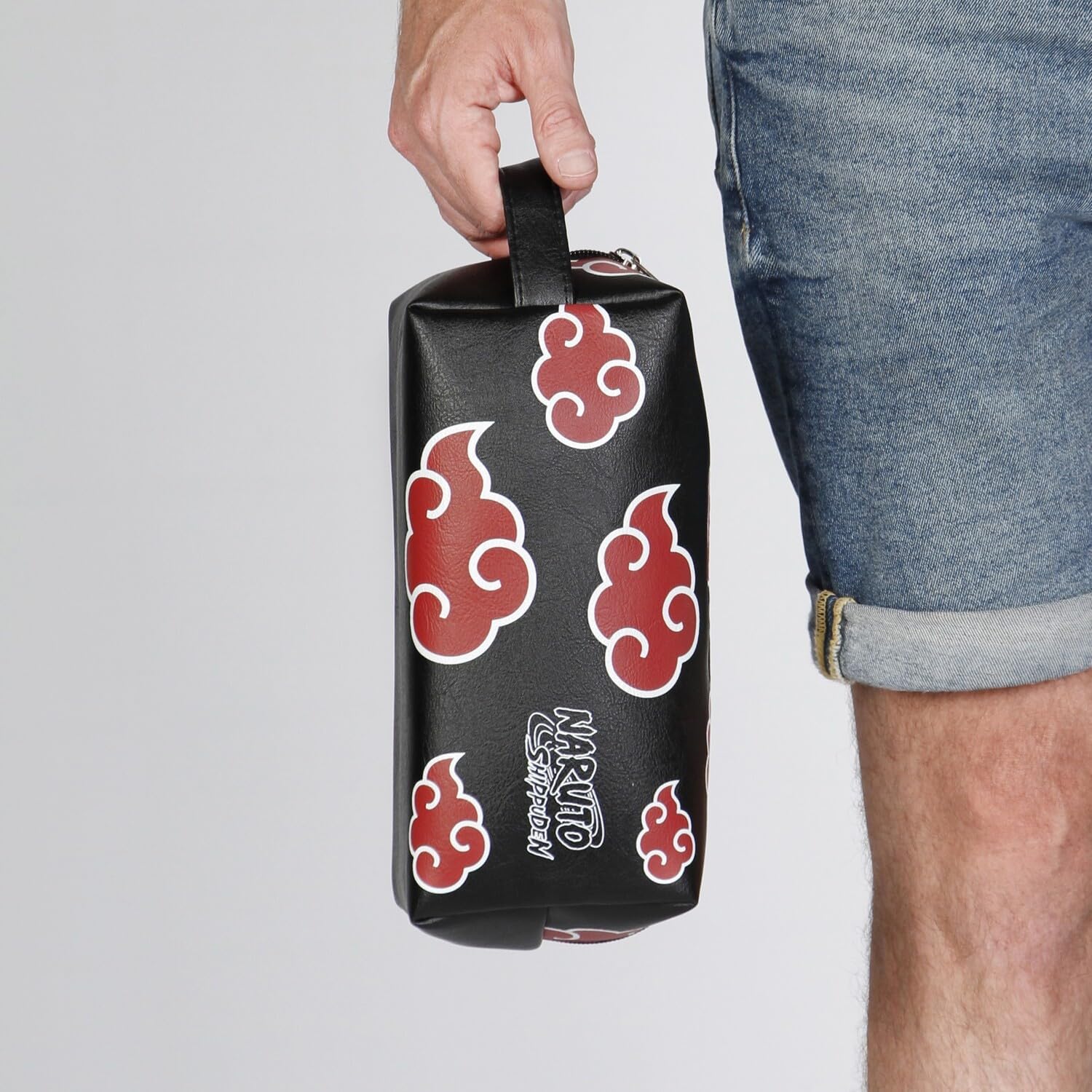 Trousse de toilette Naruto Clouds Brick Plus avec compartiment zippé – Image 6