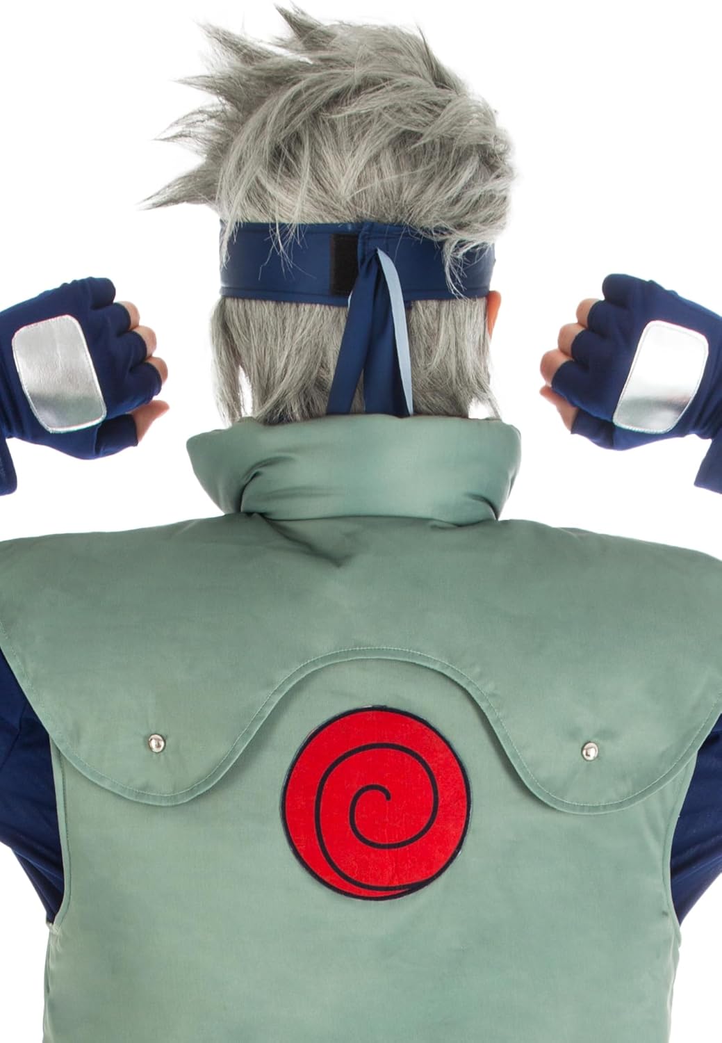 Perruque grise argentée Kakashi Hatake pour homme, cosplay Naruto – Image 3