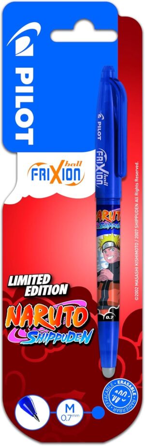 Stylo effaçable FriXion Ball bleu rechargeable Naruto Shippuden