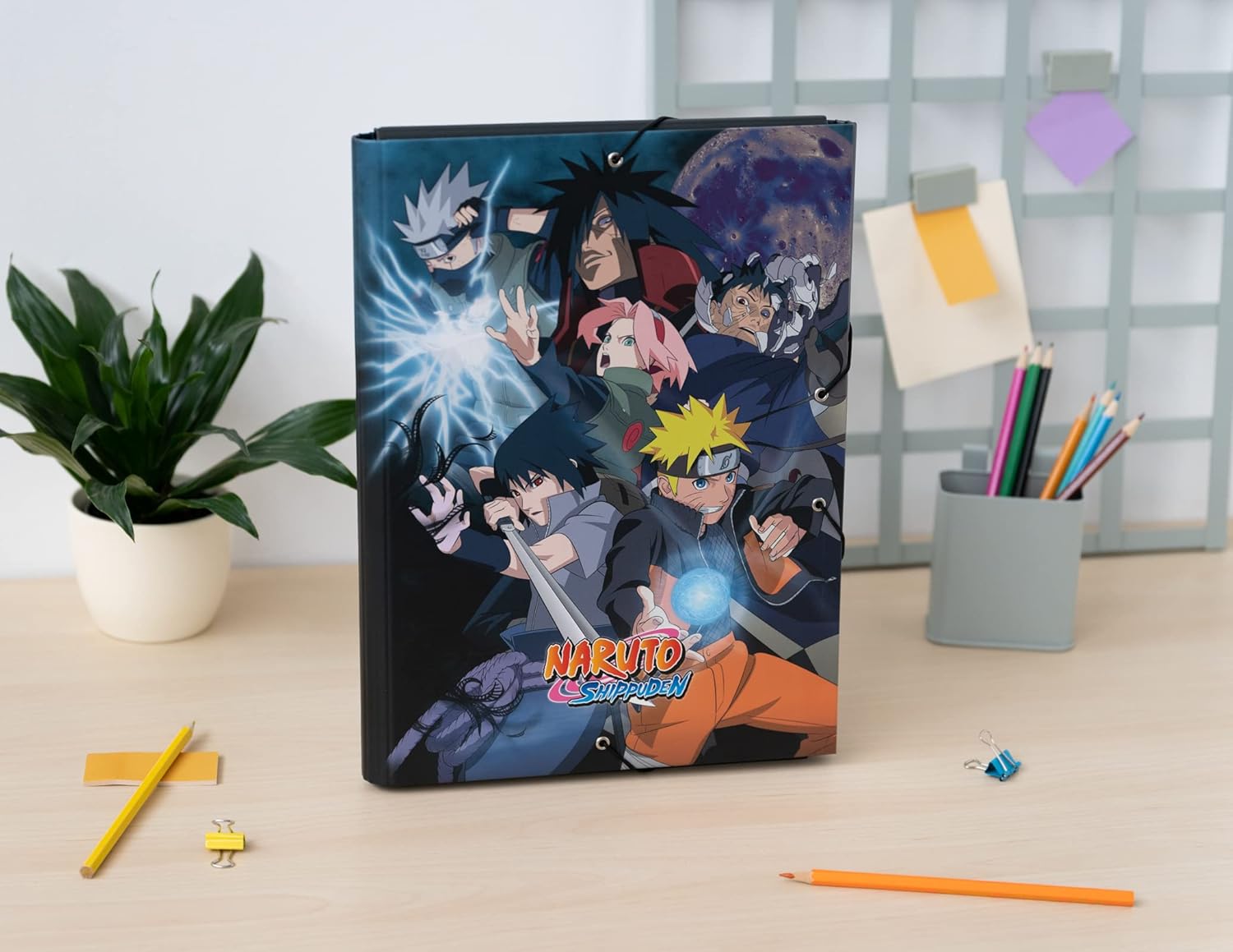 Naruto Shippuden - Chemise cartonnée à 3 rabats 24 x 34 cm – Image 7