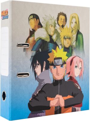 Classeur Naruto Shippuden Hokage et équipe Kakashi 28 x 32 x 7 cm