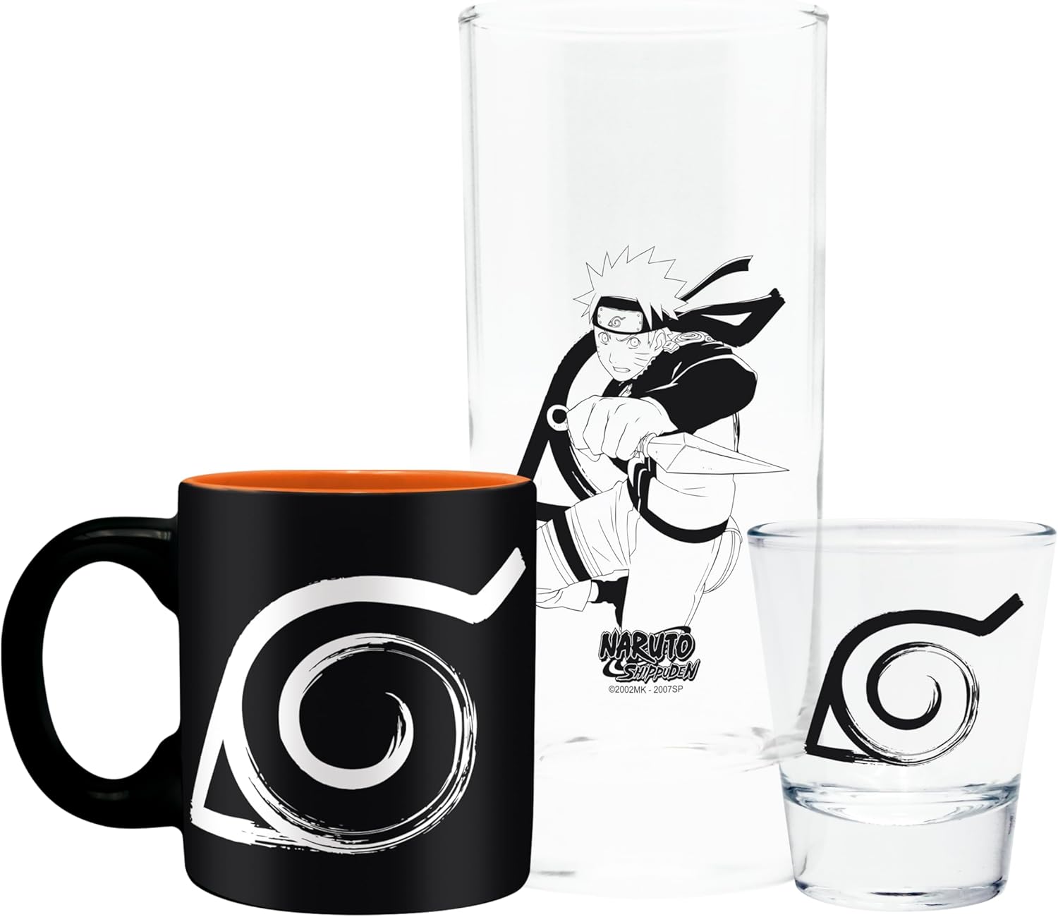 Coffret Naruto Shippuden ABYstyle avec verre et mug espresso – Image 2