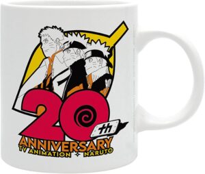 Mug Naruto Shippuden 20e anniversaire en céramique 38 cl