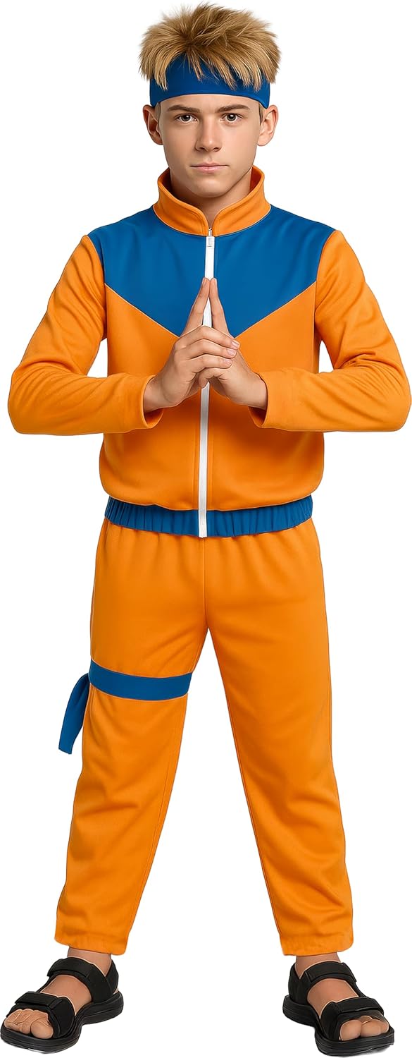 Costume Naruto classique orange style ninja