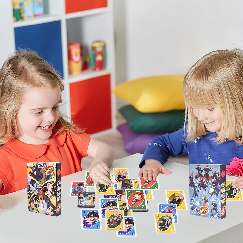 Jeu de cartes Naruto, lot de 2 avec 112 cartes – Image 6
