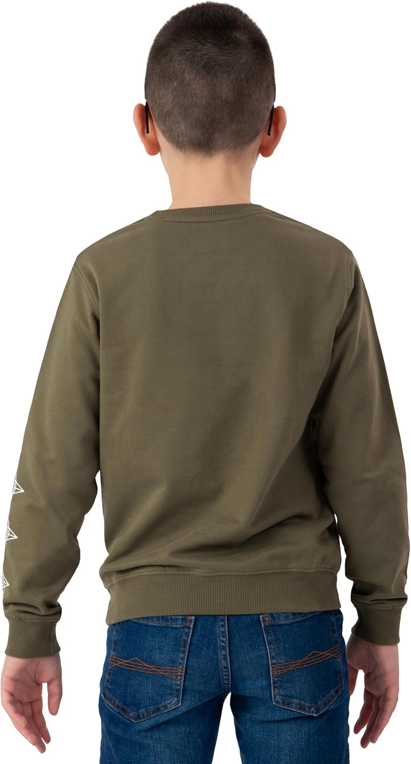 Sweat Naruto Shippuden garçon vert à manche étoilée – Image 5