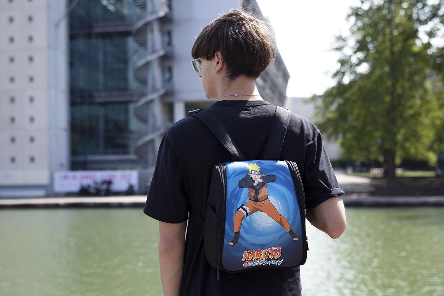 Sac à dos Konix Naruto Shippuden pour Nintendo Switch avec rangement 16 jeux – Image 5