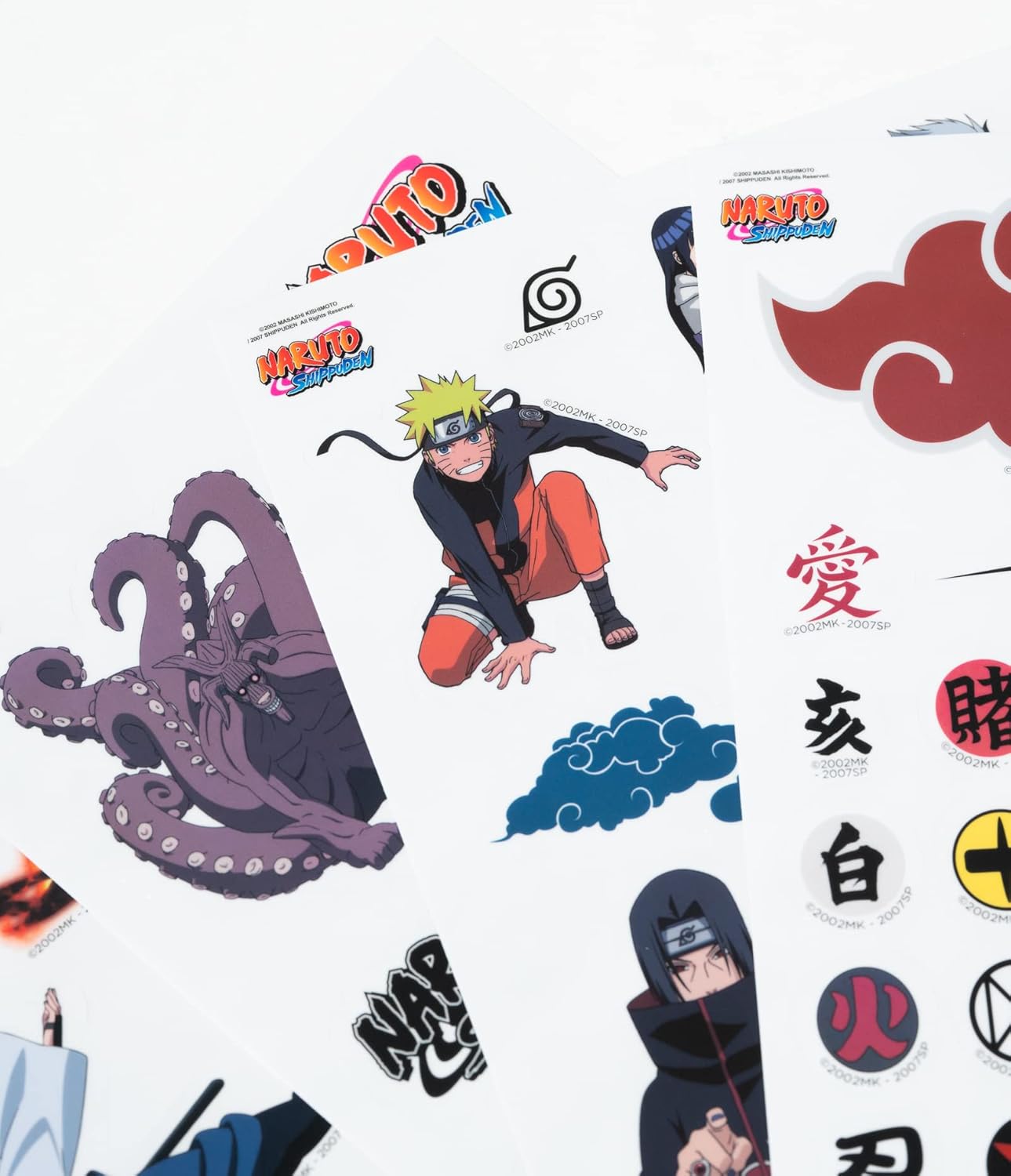 Lot de 64 stickers Naruto Shippuden pour ordinateur portable, smartphone, tablette et console – Image 3
