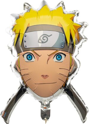 Ballon aluminium Naruto XXL visage manga 59.2 x 71.6 cm