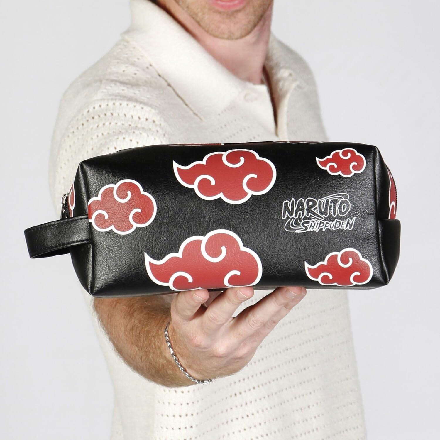 Trousse de toilette Naruto Clouds Brick Plus avec compartiment zippé – Image 5