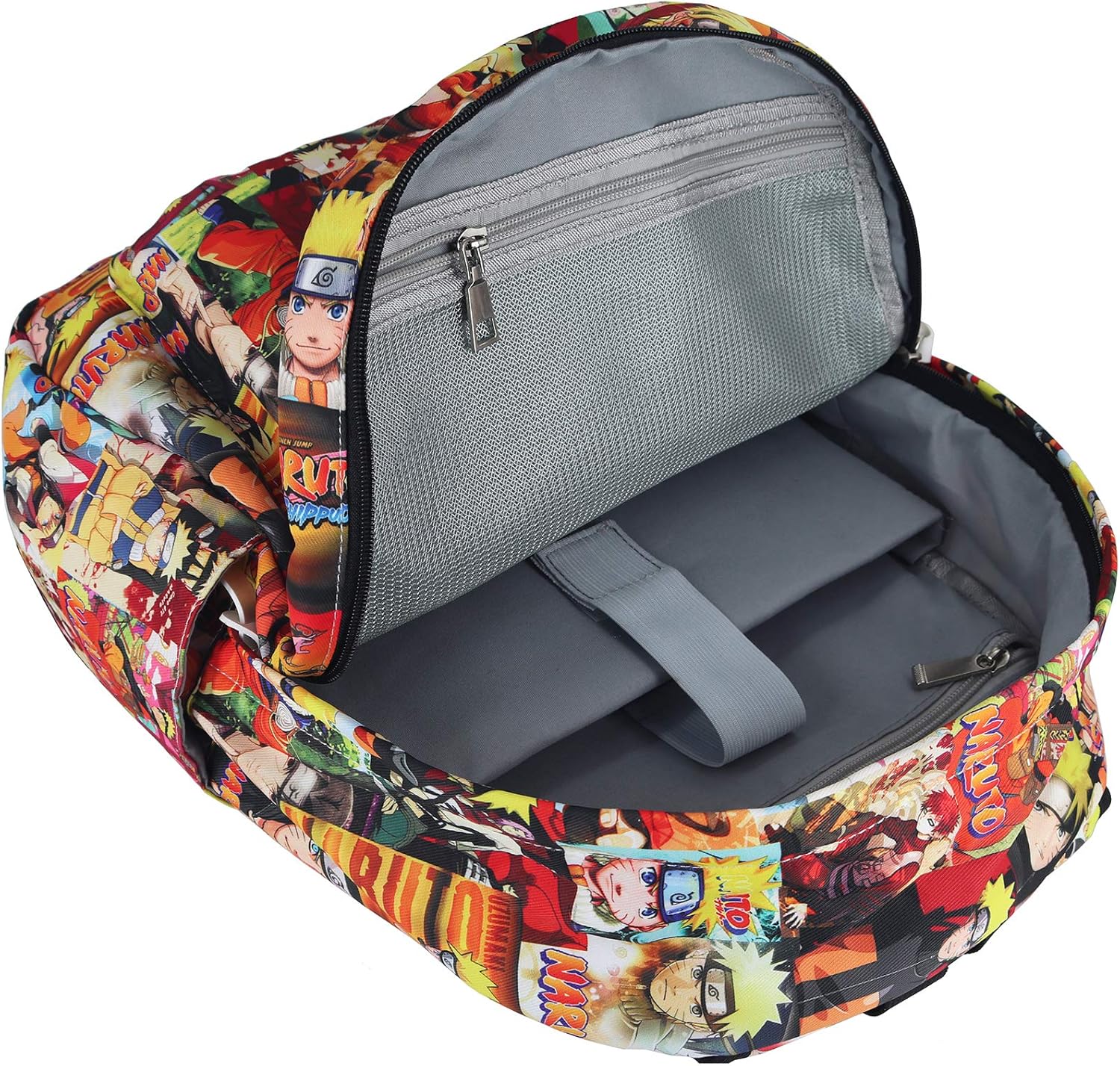 Sac à dos Naruto imprimé pour ordinateur portable 15,6 – Image 5
