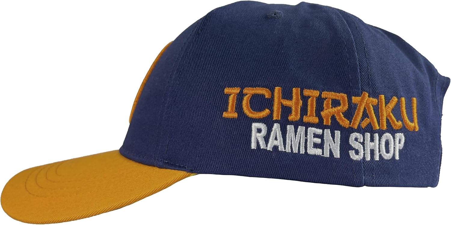 Casquette Naruto Uzumaki Ichiraku bleu-orange, taille unique – Image 4