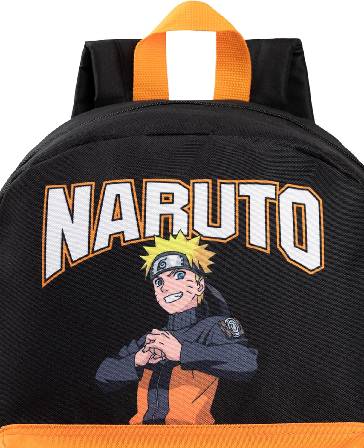 Sac à dos Naruto Shippuden Uzumaki Hokage noir et orange – Image 4