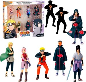 Naruto Shippuden lot de 8 figurines cachées édition spéciale 7 cm