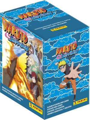 Boîte Panini Naruto Shippuden stickers et cartes
