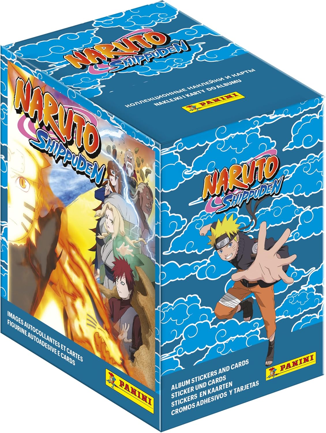 Boîte Panini Naruto Shippuden stickers et cartes