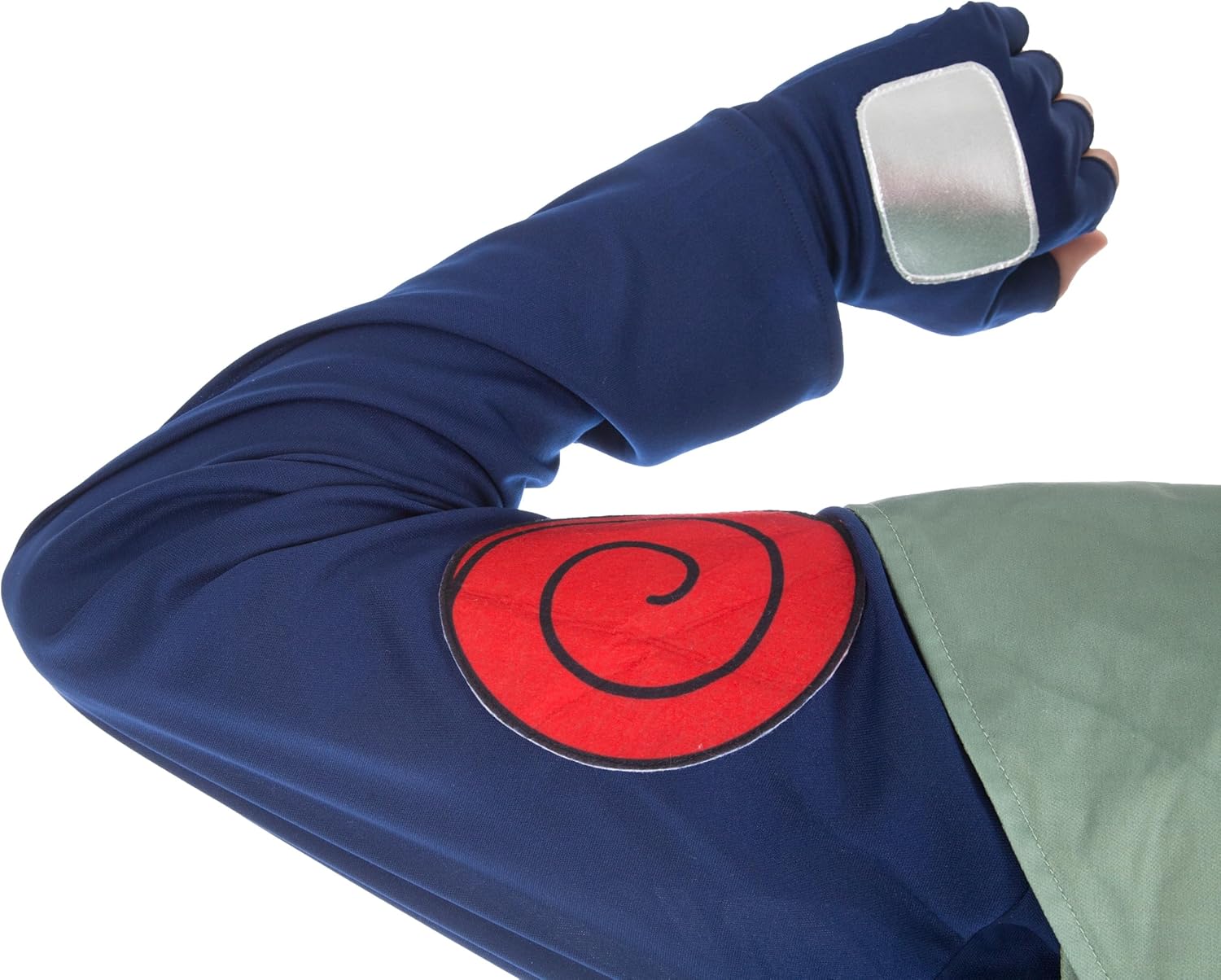 Costume homme Naruto Kakashi vert et bleu taille XL – Image 3