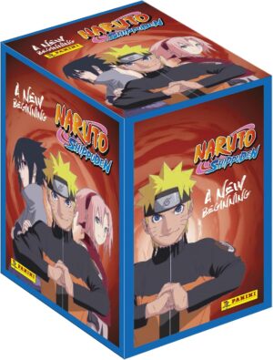 Boîte Panini Naruto Shippuden 2, 36 pochettes de stickers et cartes