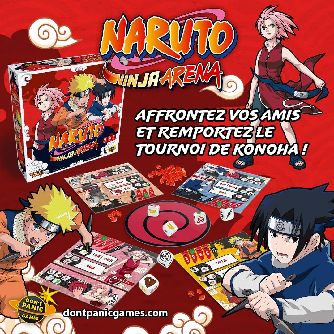 Naruto Ninja Arena, jeu de société 2 à 4 joueurs – Image 5