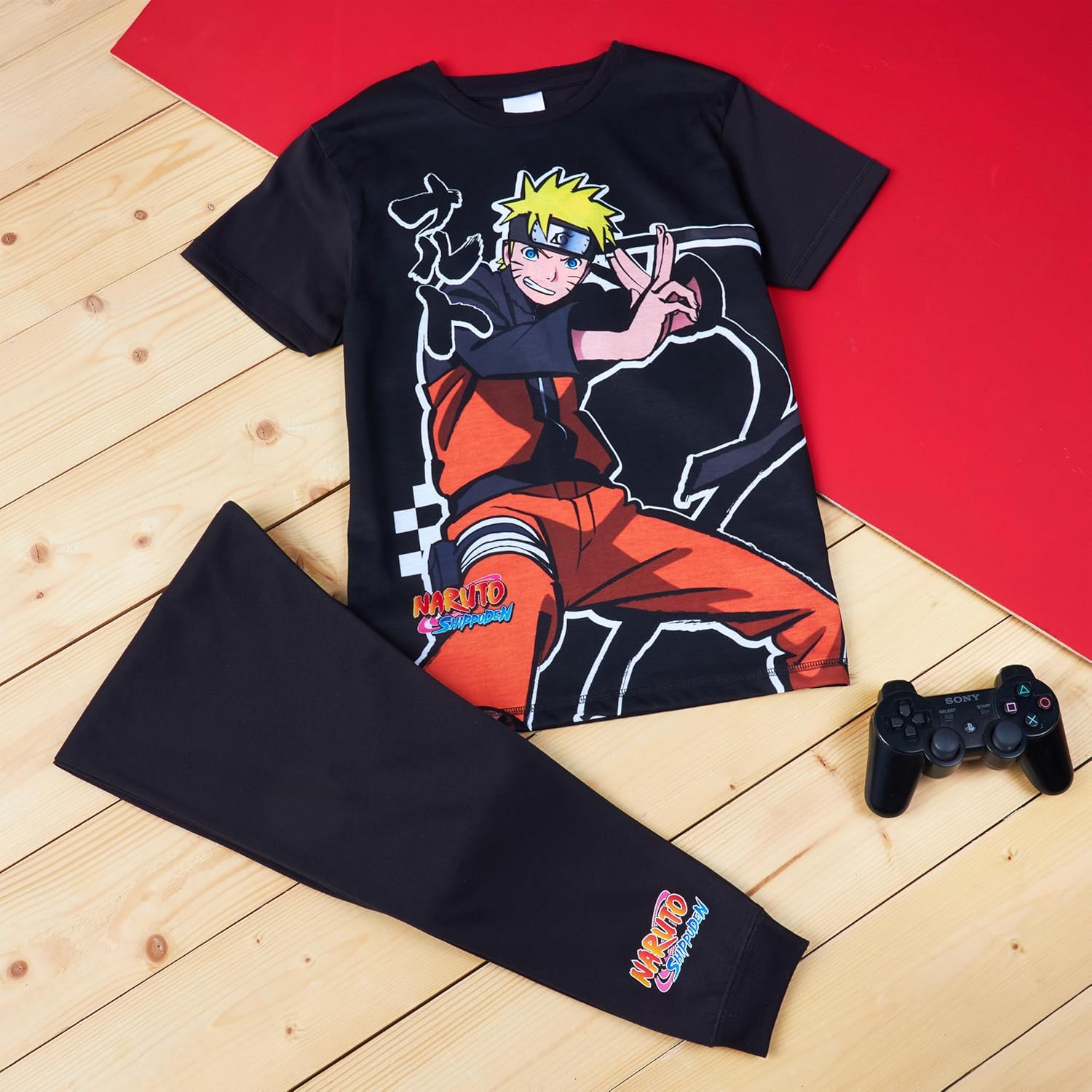 Pyjama 2 pièces Naruto Shippuden avec pantalon long – Image 5