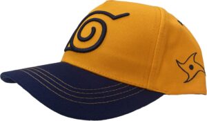 Casquette Naruto orange-bleu taille unique, Villa Oculta De La Hoja