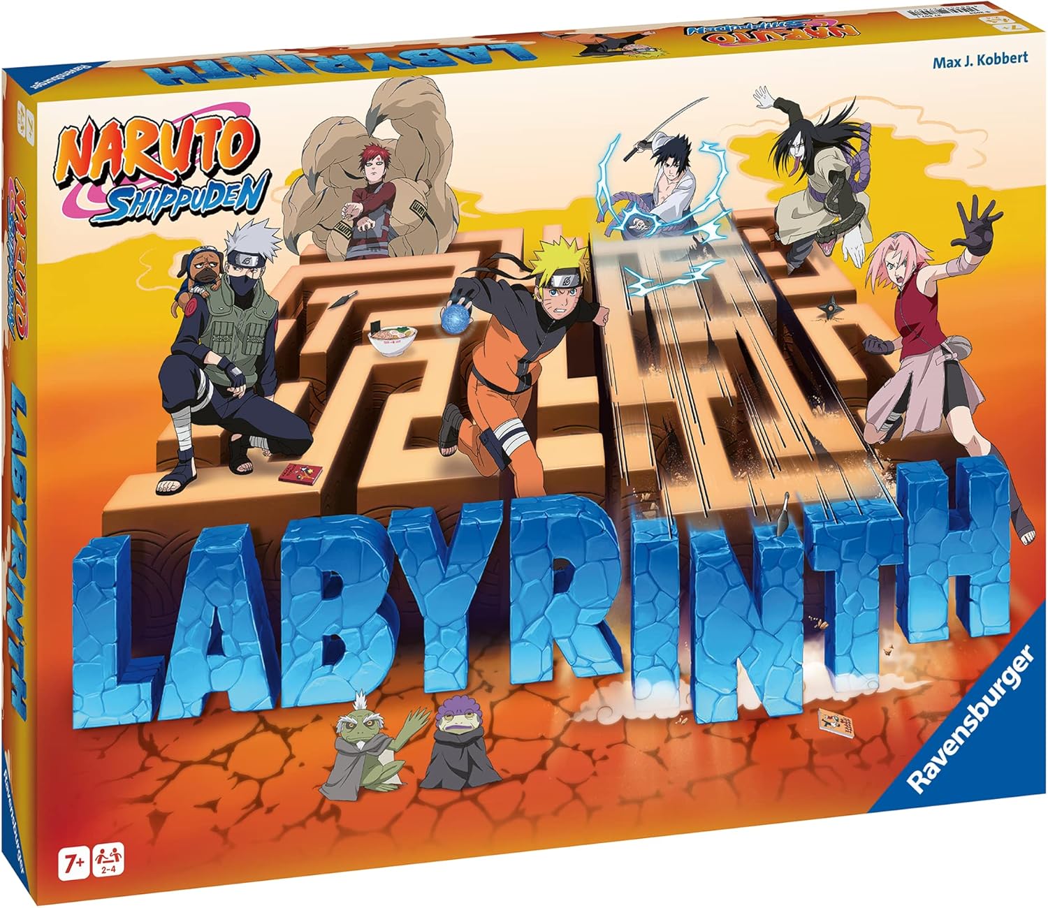 Labyrinthe Naruto Ravensburger, jeu de société dès 7 ans – Image 6