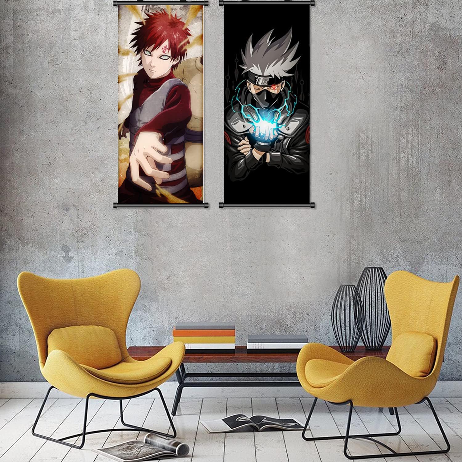 Poster enroulable Naruto Hatake Kakashi 70 x 30 cm – Image 3