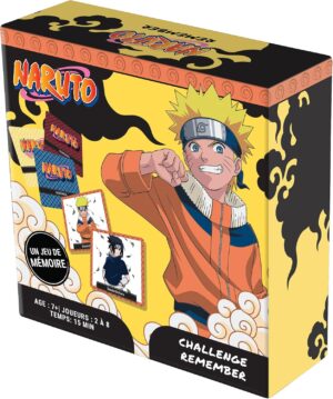 Jeu Naruto Remember Topi Games, mémoire et déduction 2 à 8 joueurs