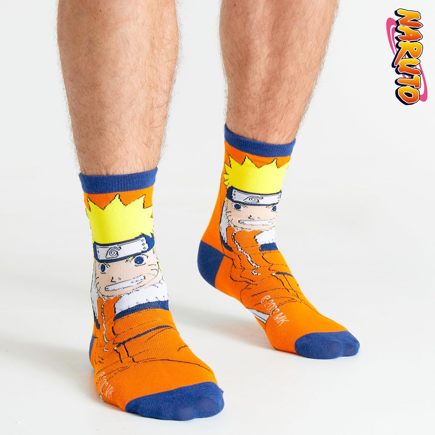 Coffret Naruto de 5 paires de chaussettes fantaisie homme 40-46 – Image 4