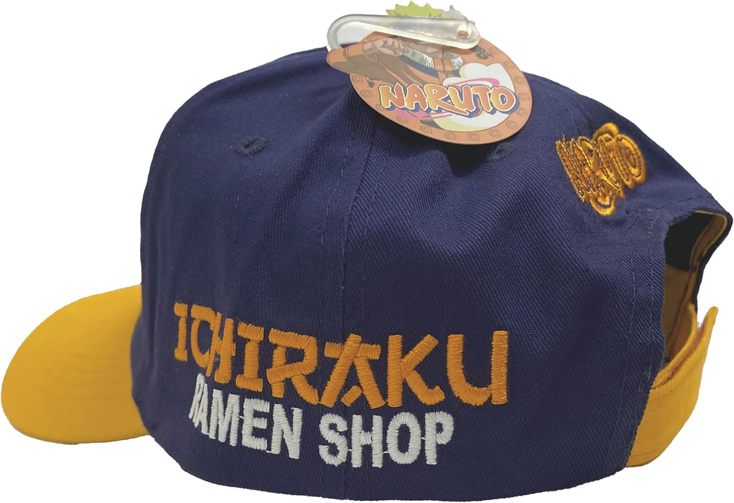 Casquette Naruto Uzumaki Ichiraku bleu-orange, taille unique – Image 5