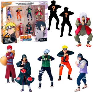 Naruto Shippuden lot de 8 figurines cachées édition spéciale 7 cm