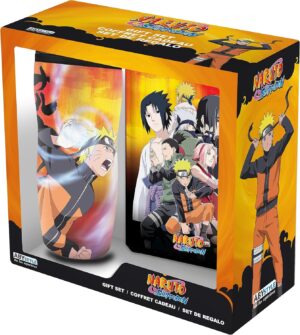 Coffret Naruto Shippuden avec mug de voyage et cahier