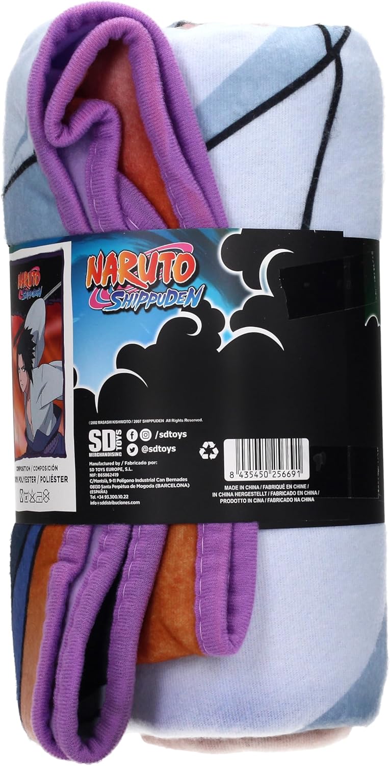 Couverture polaire Sasuke Naruto 100 x 150 cm – Image 7