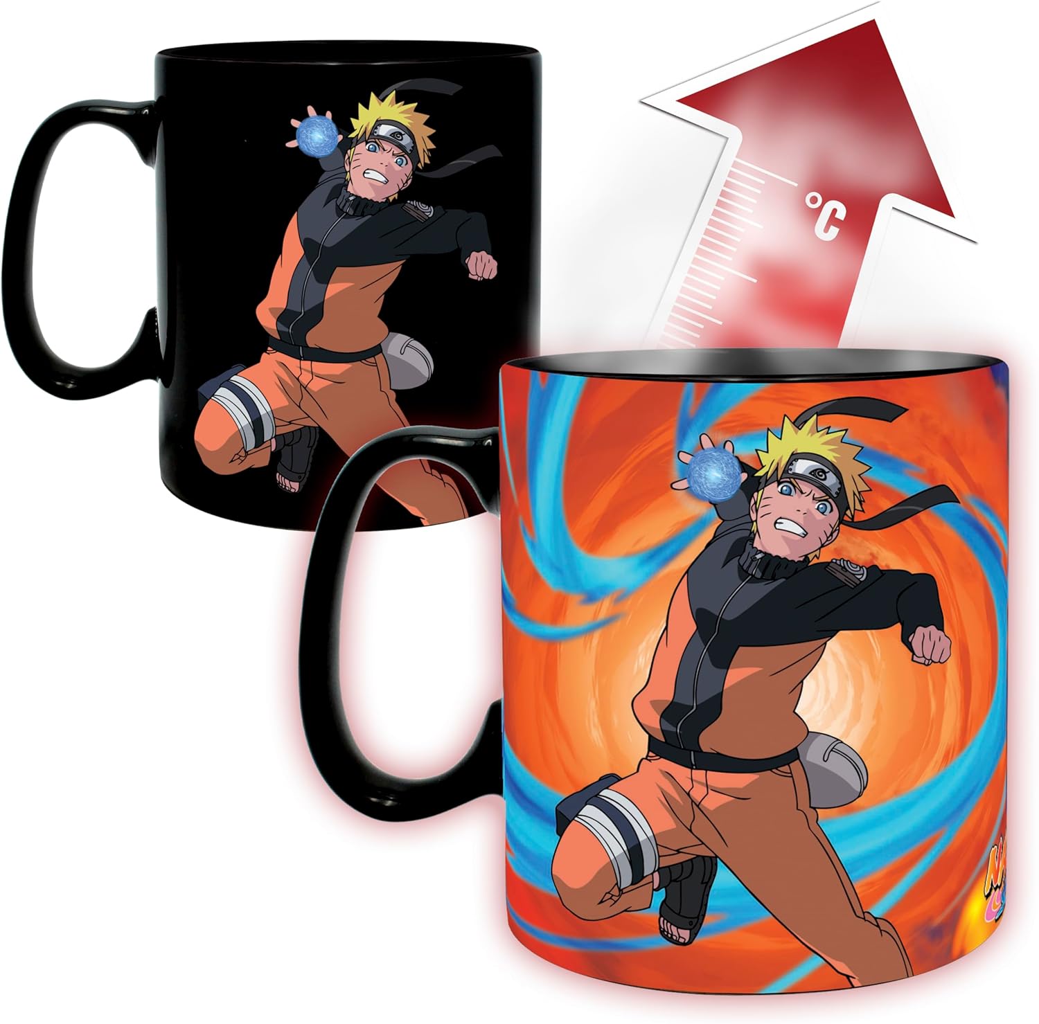 Mug Heat Change Naruto Shippuden 460 Duel ABYstyle – Image 2