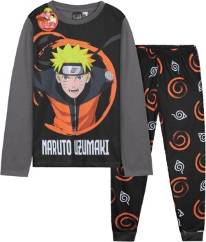 Pyjama enfant Naruto imprimé avec haut long manche et pantalon