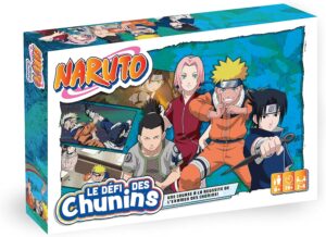 Jeu Naruto Le défi des Chunins, plateau familial 2 à 4 joueurs dès 8 ans