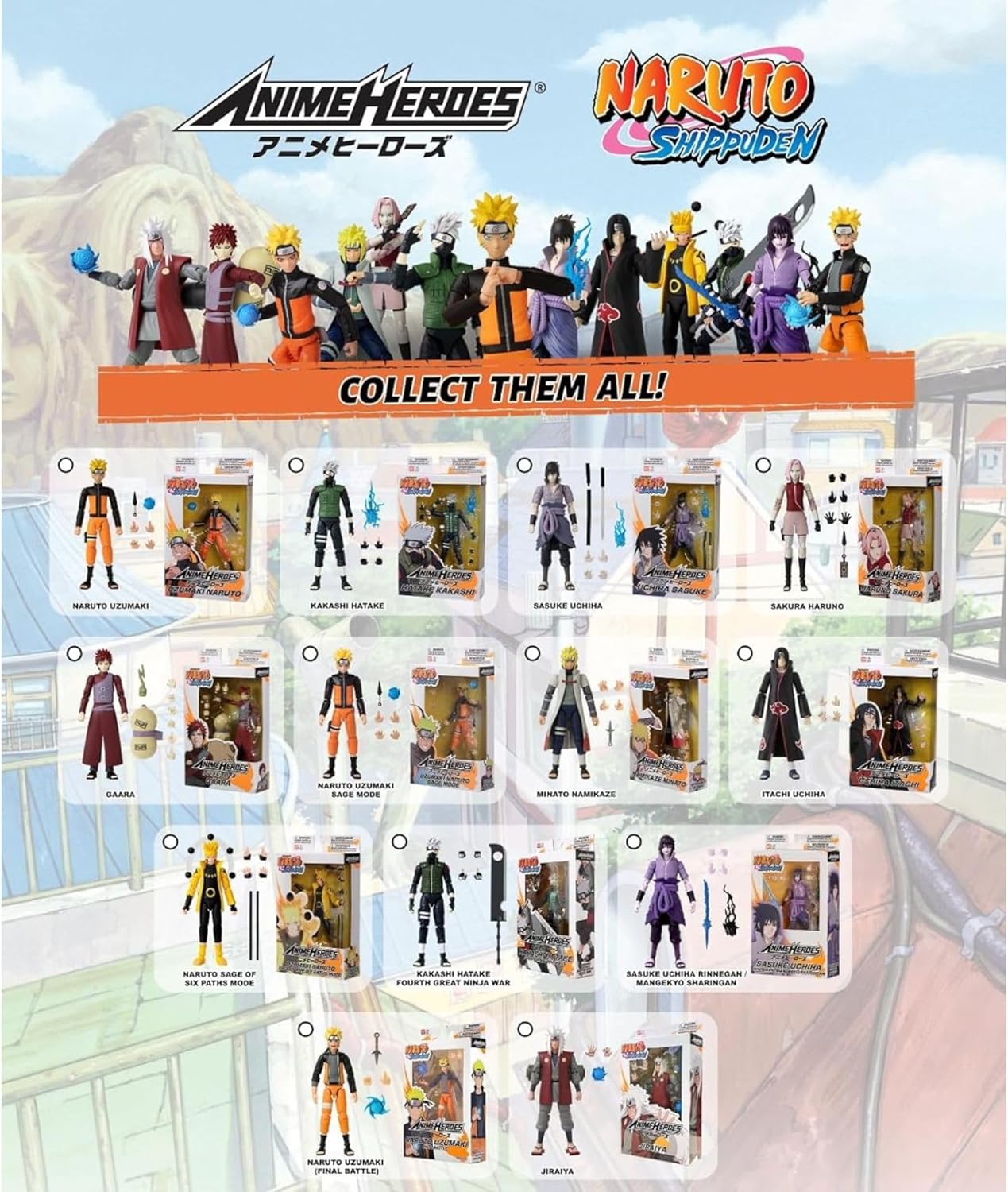 Naruto Uzumaki, figurine Anime Heroes 17 cm - Naruto Shippuden – Image 7